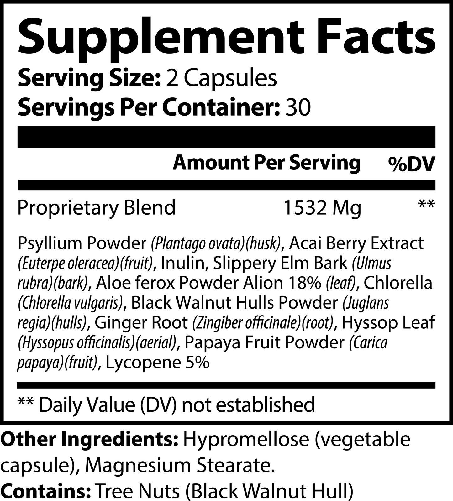 Serenity Max (Acai detox)